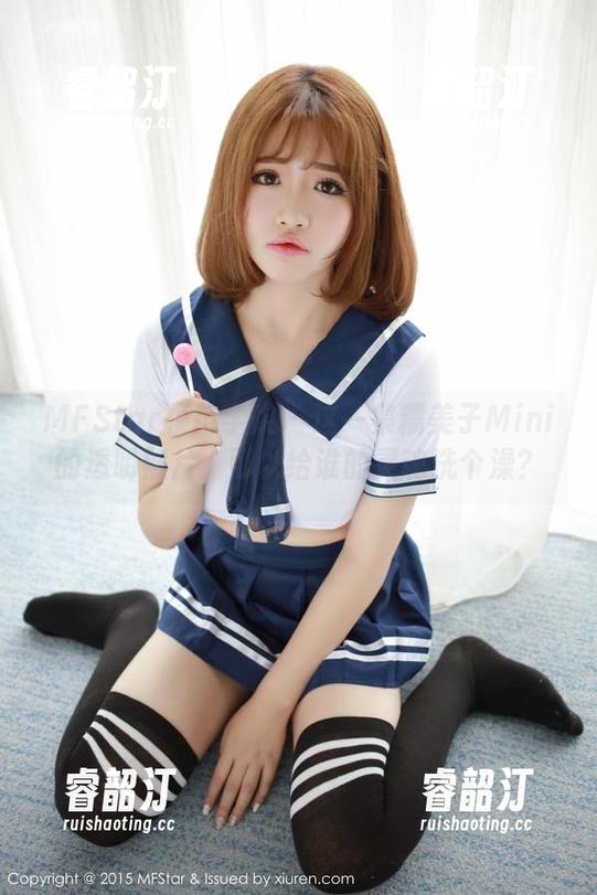 MFStar模范学院 - 这一集糯美子Mini的透明照片，可以给谁的灵魂洗个澡？