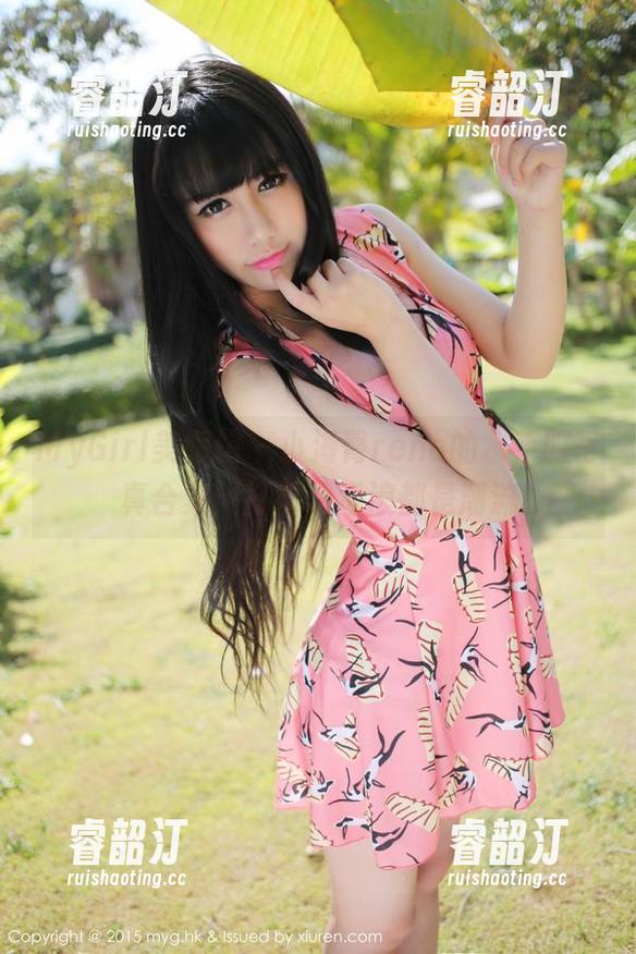 MyGirl美媛馆 - 小海臀rena的水手服写真合集：打扮和海浪都是潮流