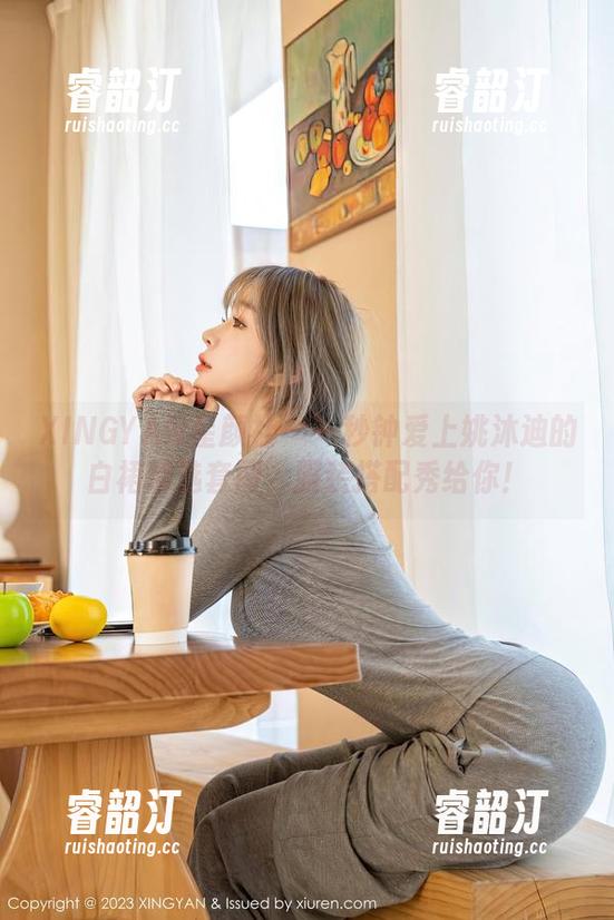 XINGYAN星颜社 - 一秒钟爱上姚沐迪的白裙精选套图，服装搭配秀给你！
